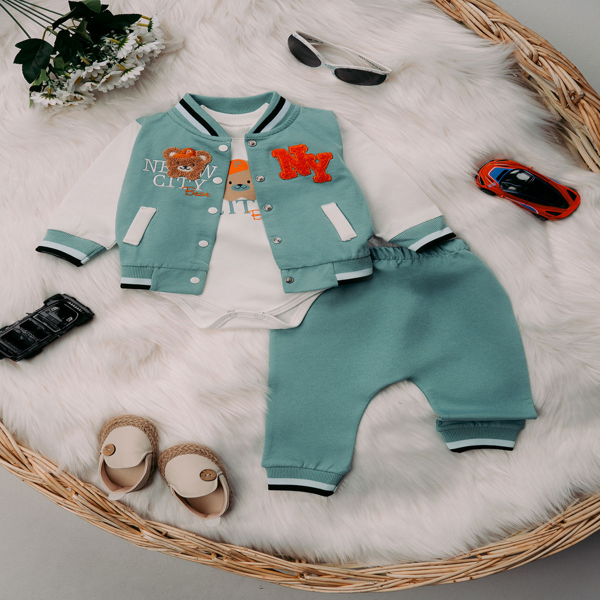 1394 AYICIKLI SÜZİNE ÜÇLÜ TAKIM