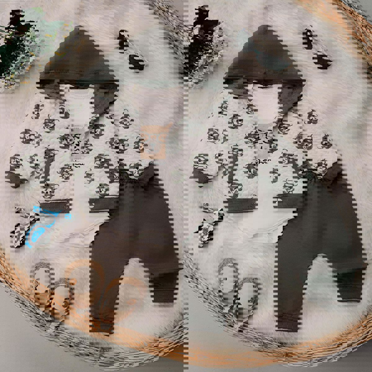 1366 AYICIK BASKILI ÜÇLÜ TAKIM